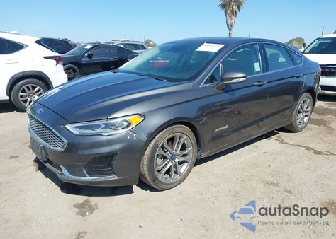 2019 Ford Fusion Hybrid Sel из США, поврежденный, VIN 3FA6P0MU1KR239942